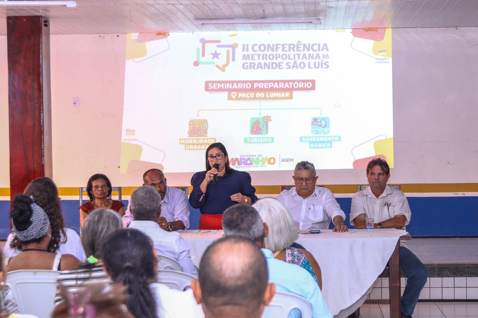 Paula Azevedo participa de abertura de Seminário Preparatório Metropolitano