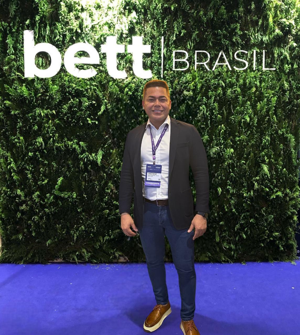 CEO do Grupo Maktub Educacional, Diego Franco participa do Encontro de Líderes e Congresso Bett Brasil 2024 em São Paulo