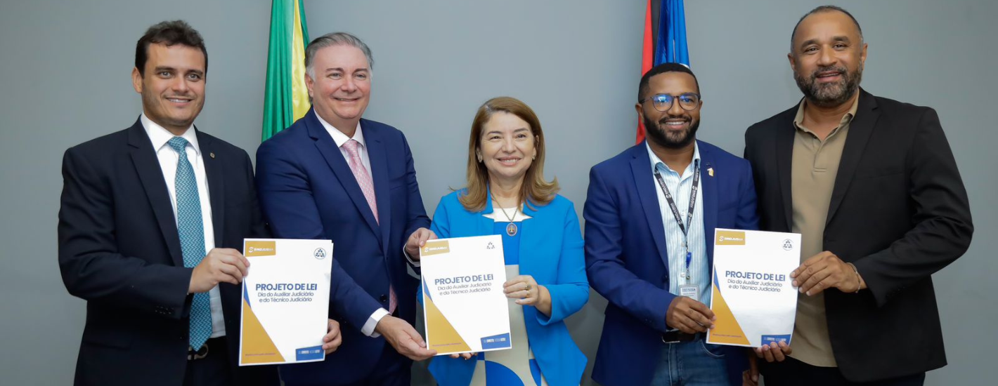 Assembleia recebe projeto do TJ/MA que institui o Dia do Auxiliar e do Técnico Judiciário no Maranhão